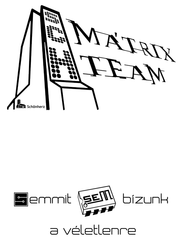 Das T-Shirt von dem Matrix Team (2011)